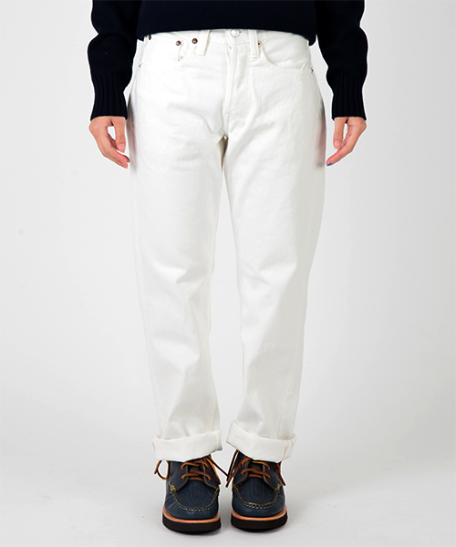 orSlow(オアスロウ)の「<Women's>orslow×fennica / White Dungarees(デニムパンツ・レディース・ホワイト・27inch)」の11枚目の写真
