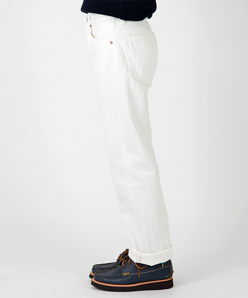 orSlow(オアスロウ)の「<Women's>orslow×fennica / White Dungarees(デニムパンツ・レディース・ホワイト・27inch)」の12枚目の写真