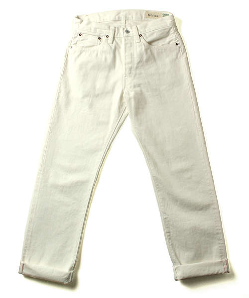 orSlow(オアスロウ)の「<Women's>orslow×fennica / White Dungarees(デニムパンツ・レディース・ホワイト・27inch)」の9枚目の写真