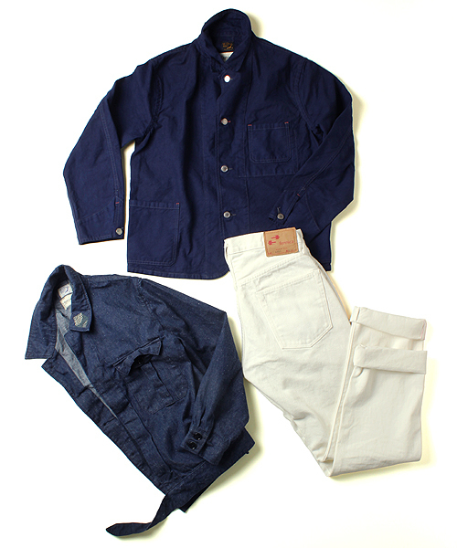 orSlow(オアスロウ)の「<Women's>orslow×fennica / White Dungarees(デニムパンツ・レディース・ホワイト・27inch)」の8枚目の写真