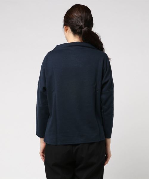 Luz Llena（ラズレナ）の「ボトルネックドルマントップス（Tシャツ/カットソー・レディース・ネイビー・MEDIUM）」の3枚目の写真