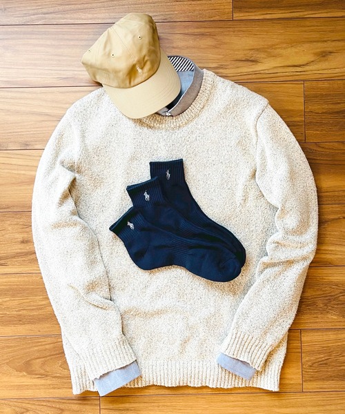 POLO RALPH LAUREN(ポロ ラルフ ローレン)の「【POLO RALPH LAUREN/ポロ ラルフローレン】メンズ ショート ソックス 靴下 3足セット 2009-004(ソックス/靴下・メンズ・ホワイト/マルチ/ホワイト系その他/その他/ホワイト系その他2/ネイビー/ブラック/ホワイト系その他3/ブラック系その他/その他1/その他2/その他3/ブラック系/その他4/ホワイト系/ブラック系その他2/ホワイト系その他4・L 25cm~27cm)」の21枚目の写真