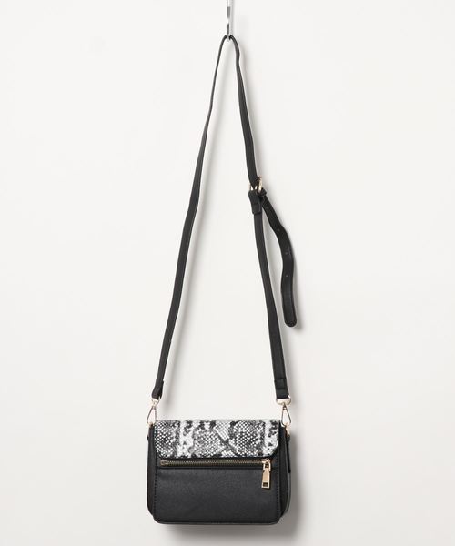 fifth（フィフス）の「フラップ2wayカバーショルダーバッグ（ショルダーバッグ・レディース・ブラック/ベージュ・FREE）」の22枚目の写真