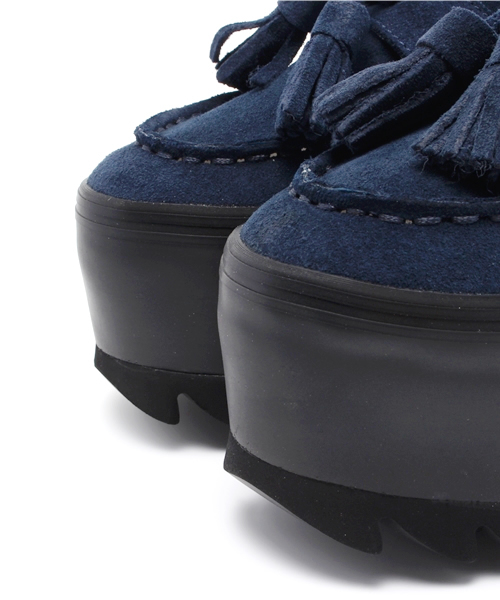 Jeffrey Campbell（ジェフリーキャンベル）の「厚底スリッポンローファー（その他シューズ・レディース・グレー/ネイビー/ワイン・36/38/37/39）」の7枚目の写真