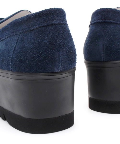 Jeffrey Campbell（ジェフリーキャンベル）の「厚底スリッポンローファー（その他シューズ・レディース・グレー/ネイビー/ワイン・36/38/37/39）」の9枚目の写真