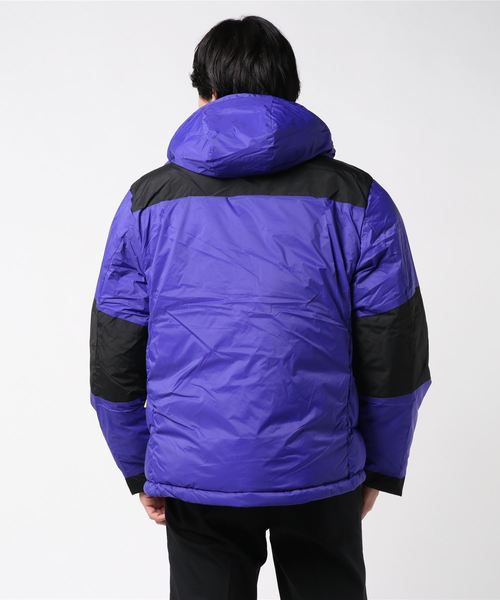 Mark Gonzales（マーク・ゴンザレス）の「Mark Gonzales/マークゴンザレス　HOODED PUFFY JACKET（ナイロンジャケット・メンズ・ブラック/ベージュ/パープル/カーキ・MEDIUM/X-LARGE/LARGE）」の6枚目の写真
