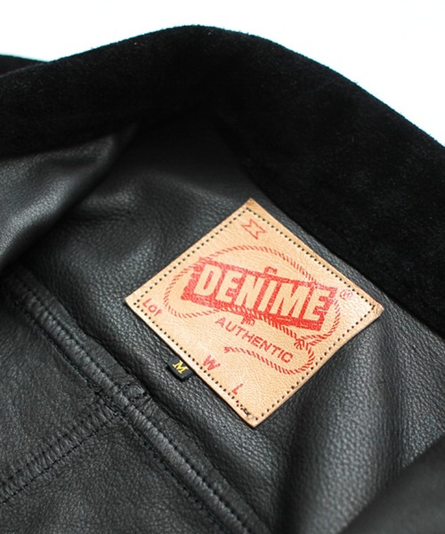 Denime（ドゥニーム）の「【MADE IN JAPAN】Denime × Sisii LEATHER 1ST TYPE（その他アウター・メンズ・ブラック系その他・SMALL/MEDIUM/LARGE/X-LARGE）」の11枚目の写真