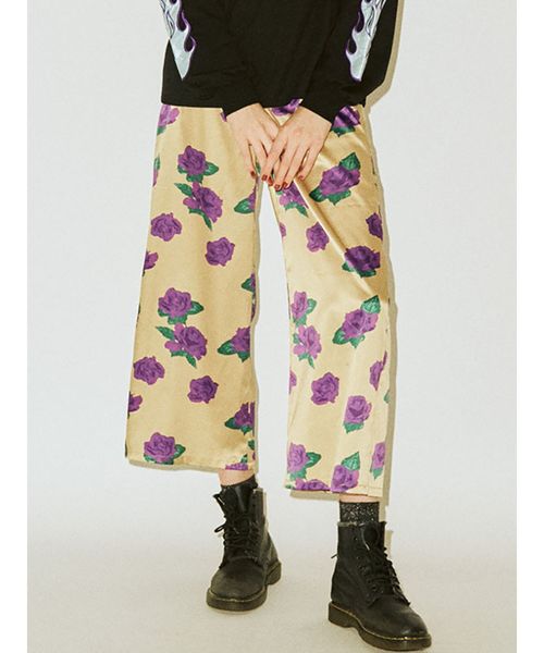 jouetie(ジュエティ)の「ヴィンテージライクローズワイドパンツ(その他パンツ・レディース・ブラック/ベージュ/ブルー・MEDIUM)」の2枚目の写真