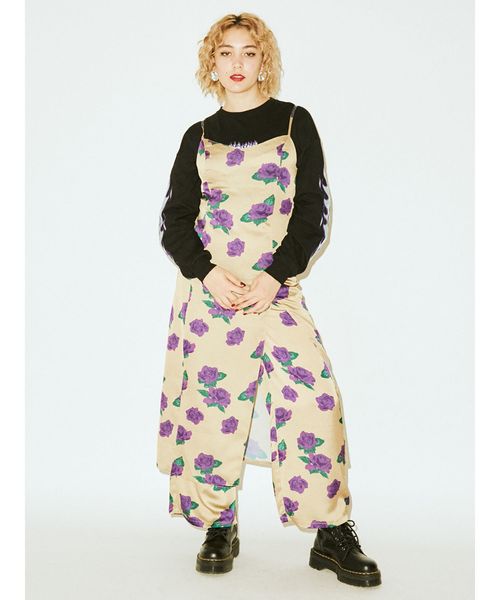 jouetie(ジュエティ)の「ヴィンテージライクローズワイドパンツ(その他パンツ・レディース・ブラック/ベージュ/ブルー・MEDIUM)」の4枚目の写真