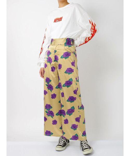 jouetie(ジュエティ)の「ヴィンテージライクローズワイドパンツ(その他パンツ・レディース・ブラック/ベージュ/ブルー・MEDIUM)」の20枚目の写真