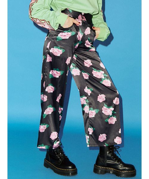 jouetie(ジュエティ)の「ヴィンテージライクローズワイドパンツ(その他パンツ・レディース・ブラック/ベージュ/ブルー・MEDIUM)」の14枚目の写真