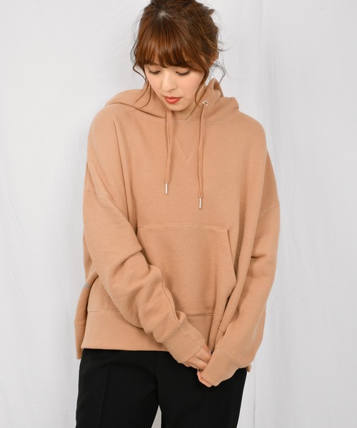 Ambre Neige（アンブルネージュ）の「フーディーパーカー／【WEB/EC限定商品】（パーカー・レディース・モカ/グレー系その他/ピンクベージュ/オフホワイト・FREE）」の13枚目の写真