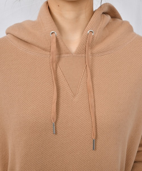 Ambre Neige（アンブルネージュ）の「フーディーパーカー／【WEB/EC限定商品】（パーカー・レディース・モカ/グレー系その他/ピンクベージュ/オフホワイト・FREE）」の16枚目の写真