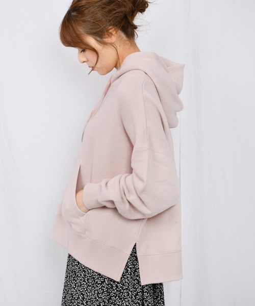 Ambre Neige（アンブルネージュ）の「フーディーパーカー／【WEB/EC限定商品】（パーカー・レディース・モカ/グレー系その他/ピンクベージュ/オフホワイト・FREE）」の21枚目の写真