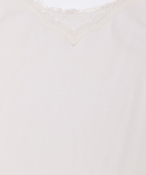 PAGEBOY（ページボーイ）の「2wayレースキャミソール（キャミソール・レディース・ホワイト/ライトグレー/ブラック/ブルー系その他・FREE）」の16枚目の写真