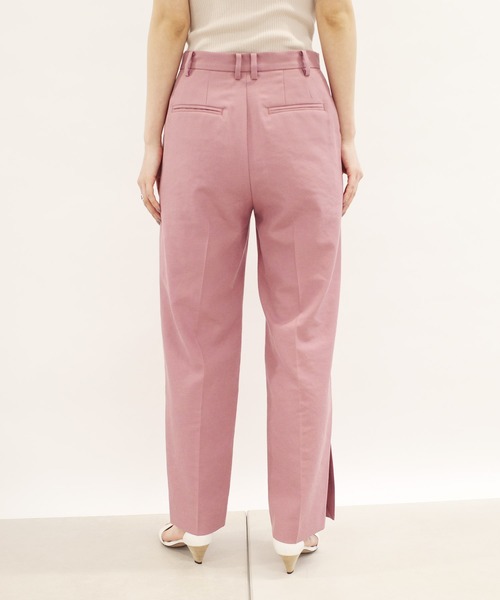 DouDou（ドゥドゥ）の「サイドスリットパンツ2（その他パンツ・レディース・ピンク/ベージュ/グリーン・36/38）」の11枚目の写真