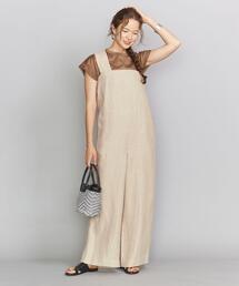 BEAUTY&YOUTH UNITED ARROWS | BY アシンメトリーワンショルダーサロペット ◆(サロペット/オーバーオール)