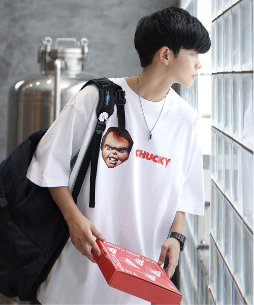 Neos Addictive Design ビッグシルエット チャイルド プレイ Chucky グラフィックt