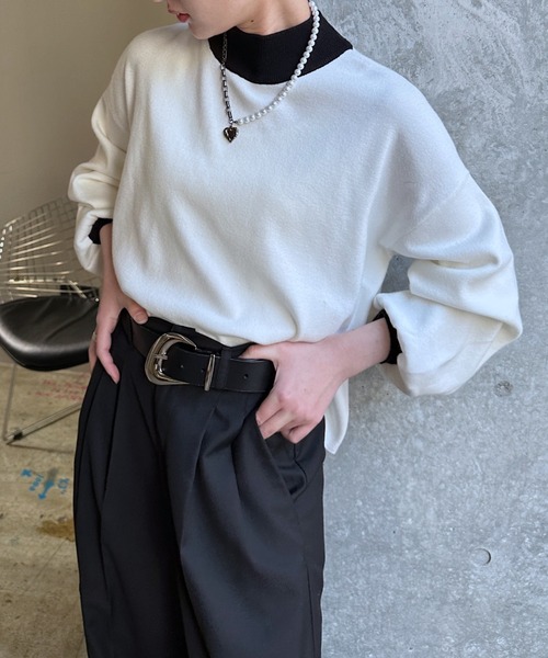 美品 アパルトモン ハイネックボリュームニット PAGEBOY｜ハイネックボリュームニット | Rakuten Fashion(楽天