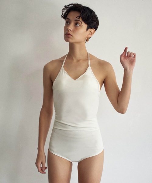 SEA（シー）の「スイムスーツ (ボトム)（水着・レディース・ホワイト/ブラック/ピンク・ONE SIZE）」の6枚目の写真