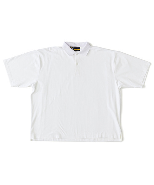 F.A.T. ホワイトポロシャツ 半袖 FAT シャツ GIGACOT メンズ F.A.T. ホワイトポロシャツ 半袖 FAT シャツ GIGACOT メンズ