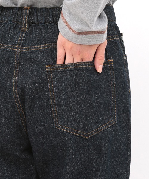 チチカカ(チチカカ)の「ヴィンテージパッチデニムパンツ(デニムパンツ・レディース・ホワイト/インディゴブルー・SMALL/MEDIUM/LARGE)」の4枚目の写真