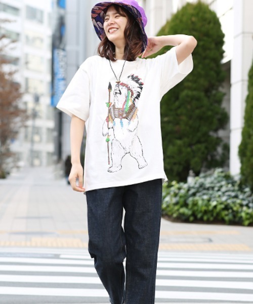 チチカカ(チチカカ)の「ヴィンテージパッチデニムパンツ(デニムパンツ・レディース・ホワイト/インディゴブルー・SMALL/MEDIUM/LARGE)」の21枚目の写真