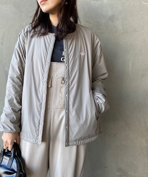 DANTON ナイロンストレッチタフタ インサレーションフードジャケット JD-8110MXN]DANTON(ダントン)NYLON STRETCH TAFFETA INSULATION HOODED