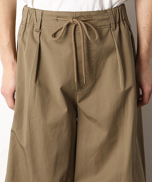 Purple&Yellow（パープルアンドイエロー）の「ワイド　テーパードパンツ（その他パンツ・メンズ・ブラック/ベージュ・SMALL/MEDIUM/LARGE/X-SMALL）」の18枚目の写真