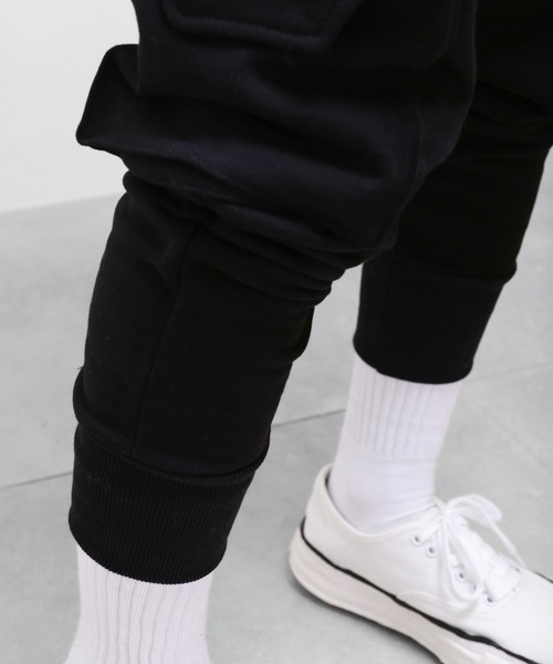 minsobi サルエルジョガーパンツ minsobi（ミンソビ）の「サルエルジョガーパンツ（カーゴパンツ