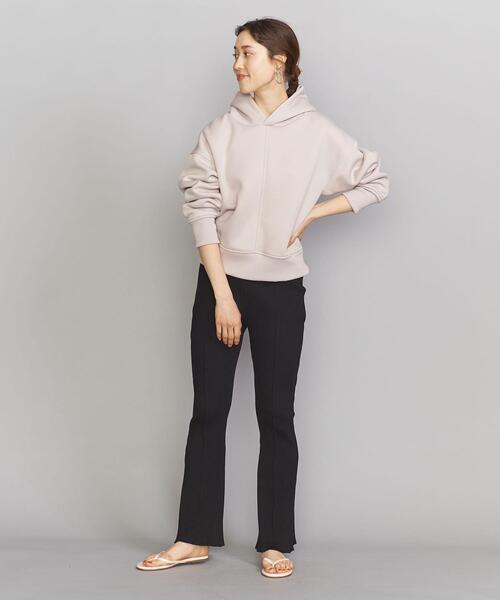 Lepidos(レピドス)の「<Lepidos>∴フレアーリブパンツ ◆(その他パンツ・レディース・ブラック/オリーブ/ナチュラル・FREE)」の6枚目の写真