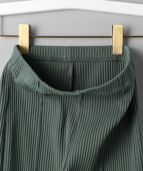 Lepidos(レピドス)の「<Lepidos>∴フレアーリブパンツ ◆(その他パンツ・レディース・ブラック/オリーブ/ナチュラル・FREE)」の21枚目の写真