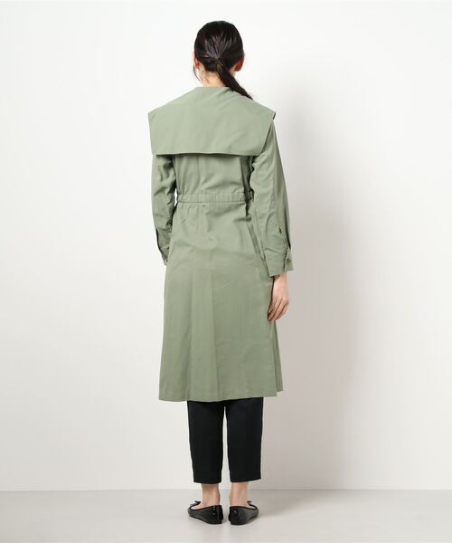Abahouse Devinette（ドゥヴィネット）の「【Mylanka】ナイロンツイルトレンチコート（トレンチコート・レディース・カーキ・フリー）」の2枚目の写真