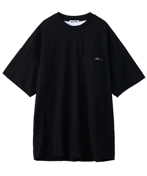 MILKFED.（ミルクフェド）の「TWO TONE TUNIC（チュニック・レディース・ホワイト/ブラック/ベージュ/ネイビー・ONE SIZE）」の9枚目の写真