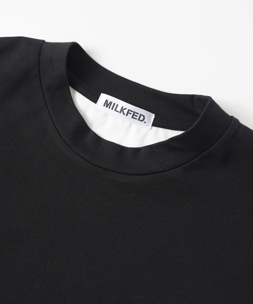 MILKFED.（ミルクフェド）の「TWO TONE TUNIC（チュニック・レディース・ホワイト/ブラック/ベージュ/ネイビー・ONE SIZE）」の6枚目の写真