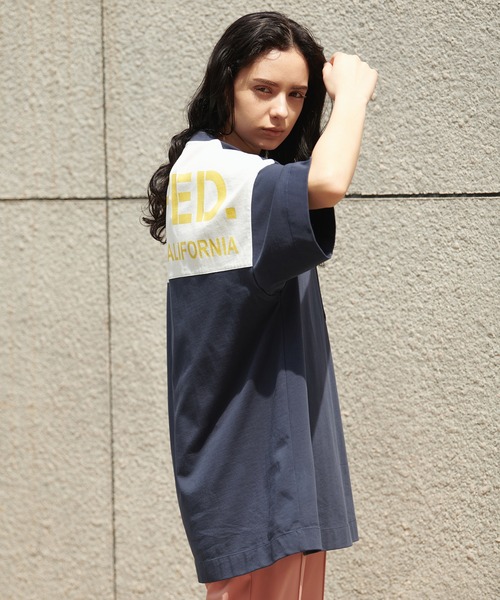MILKFED.（ミルクフェド）の「TWO TONE TUNIC（チュニック・レディース・ホワイト/ブラック/ベージュ/ネイビー・ONE SIZE）」の16枚目の写真