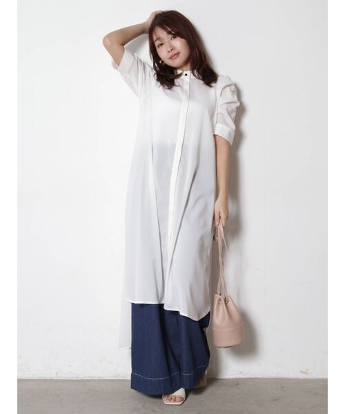 THE DAYZ TOKYO（ザデイズトーキョー）の「【THE DAYZ TOKYO】デニムフレアパンツ【セットアップ対応】（その他パンツ・レディース・ネイビー・SMALL/MEDIUM）」の14枚目の写真