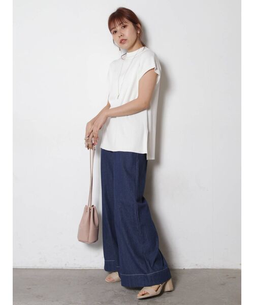 THE DAYZ TOKYO（ザデイズトーキョー）の「【THE DAYZ TOKYO】デニムフレアパンツ【セットアップ対応】（その他パンツ・レディース・ネイビー・SMALL/MEDIUM）」の22枚目の写真