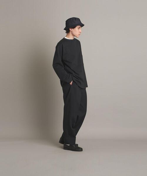 MAATEE&SONS Steven Alan ボートネックT 黒 Steven Alan（スティーブンアラン）の「＜tone＞ BOAT NECK