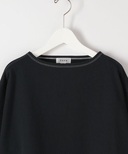 Steven Alan（スティーブンアラン）の「＜tone＞ BOAT NECK