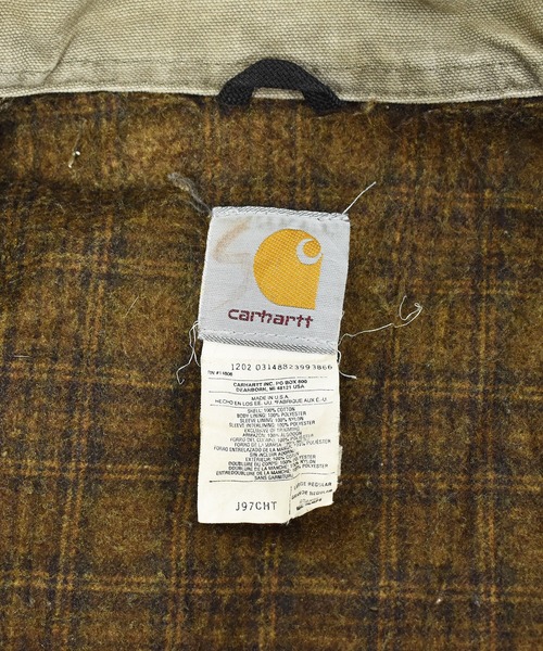 Carhartt（カーハート）の「【ヴィンテージ古着】Carhartt/カーハート ダック デトロイトジャケット（テーラードジャケット・メンズ・ブラウン・LARGE）」の5枚目の写真