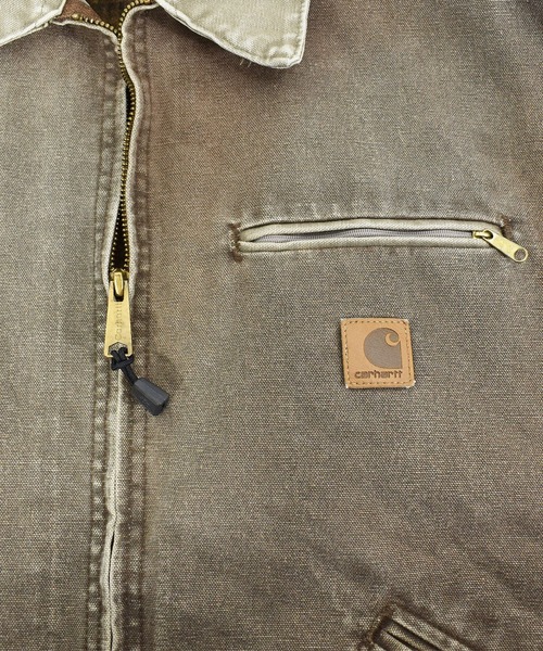 Carhartt（カーハート）の「【ヴィンテージ古着】Carhartt/カーハート ダック デトロイトジャケット（テーラードジャケット・メンズ・ブラウン・LARGE）」の4枚目の写真