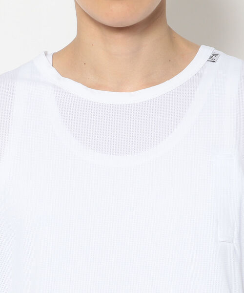 CMF OUTDOOR GARMENT（シーエムエフアウトドアガーメント）の「COMFY OUTDOOR GARMENT/コンフィアウトドアガーメント　別注QUICK DRY TEE/NIN（Tシャツ/カットソー・メンズ・ホワイト/ブラック・MEDIUM/LARGE）」の12枚目の写真