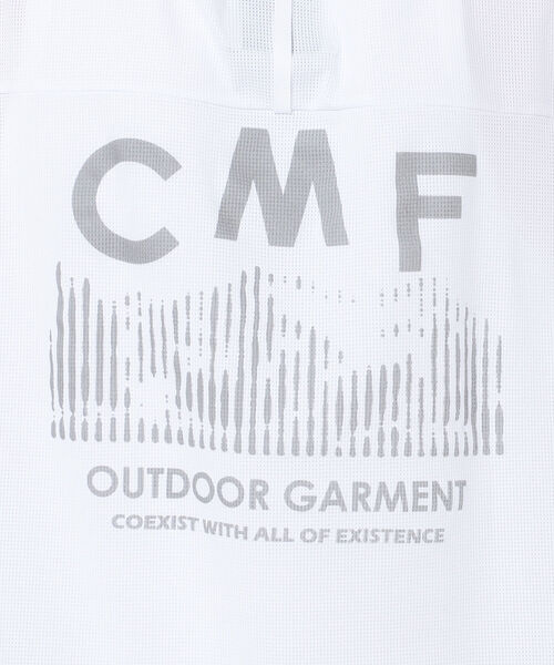CMF OUTDOOR GARMENT（シーエムエフアウトドアガーメント）の「COMFY OUTDOOR GARMENT/コンフィアウトドアガーメント　別注QUICK DRY TEE/NIN（Tシャツ/カットソー・メンズ・ホワイト/ブラック・MEDIUM/LARGE）」の11枚目の写真
