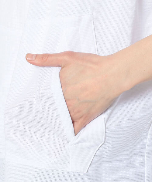 CMF OUTDOOR GARMENT（シーエムエフアウトドアガーメント）の「COMFY OUTDOOR GARMENT/コンフィアウトドアガーメント　別注QUICK DRY TEE/NIN（Tシャツ/カットソー・メンズ・ホワイト/ブラック・MEDIUM/LARGE）」の8枚目の写真