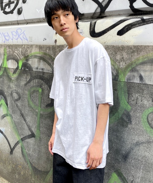 Figments（フィグメンツ）の「PICK-UP Tシャツ（Tシャツ/カットソー・レディース・ブラック/ホワイト・FREE）」の14枚目の写真