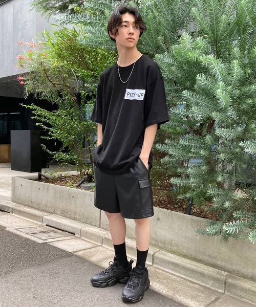 Figments（フィグメンツ）の「PICK-UP Tシャツ（Tシャツ/カットソー・レディース・ブラック/ホワイト・FREE）」の3枚目の写真