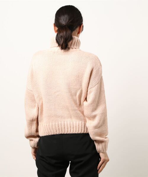 JUMELLE（ジュメロ）の「ハイネックニット（ニット/セーター・レディース・ホワイト/ピンク・FREE）」の14枚目の写真