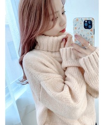 ハイネックニット