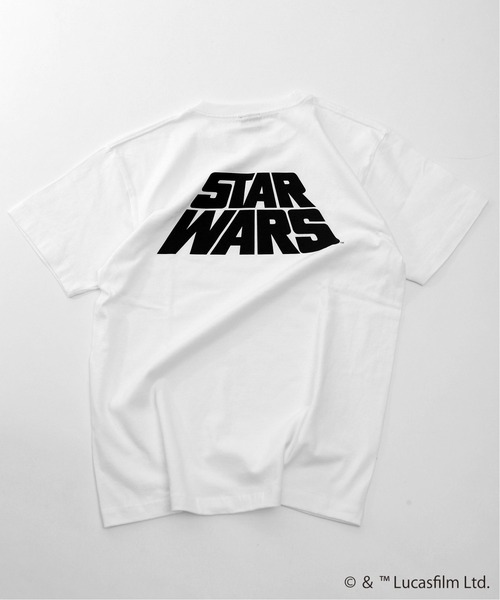 JOURNAL STANDARD（ジャーナルスタンダード）の「【STAR WARS T-shirts collection】by JOURNAL STANDARD 別注プリントTシャツ（Tシャツ/カットソー・メンズ・ブラック/ベージュ/ブラック系その他/グリーン/ホワイト系その他/グレー/ホワイト/ブラック系その他2/ブルー・MEDIUM/LARGE）」の2枚目の写真
